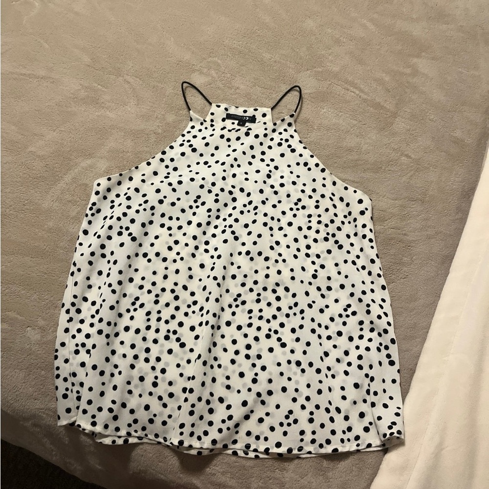 polka dot top